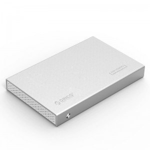 ORICO 2.5インチ HDDケース アルミ筐体 SATA3 USB3.0 UASP転送モード 